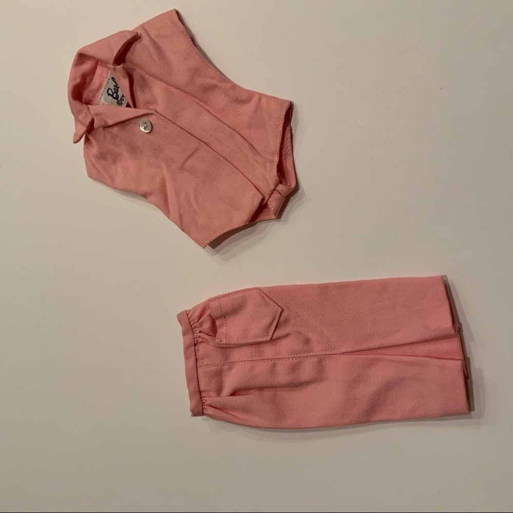 Cotton broadcloth VINTAGE separates from 1962-1962 - PINK